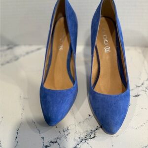 Aldo Vibrant Blue Heels